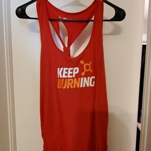Orangetheory Fitness "Keep Burning" tank